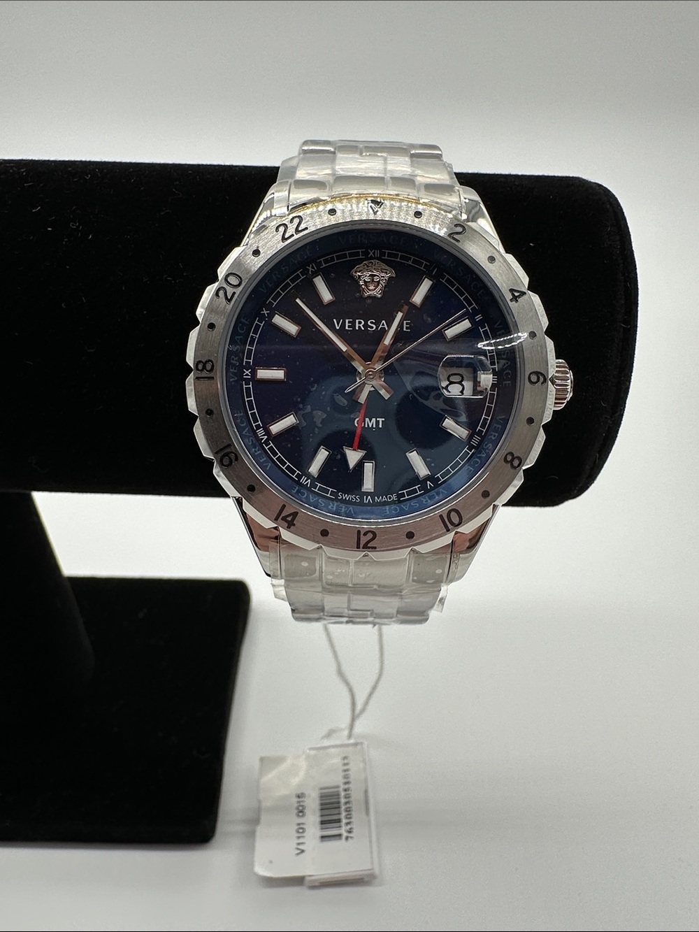 Versace Hellenyium GMT Blue 42mm V11010015
